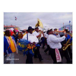 New Orleans second line Parade Print