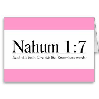 Read the Bible Nahum 17 Greeting Card