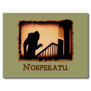Nosferatu Scary Vampire Products Post Card