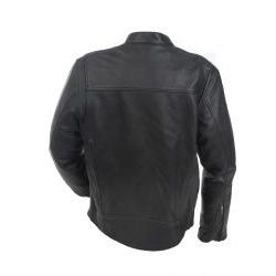 Mossi Men's 'Retro' Premium Leather Jacket Mossi Clothing