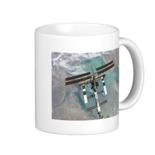 International Space Station higher point and view Mugs