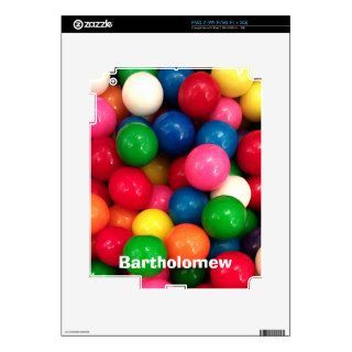Colorful Bubble Gum Balls iPad or Tablet Skin iPad 2 Skins