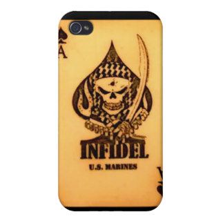iPhone infidel death card iPhone 4/4S Cover