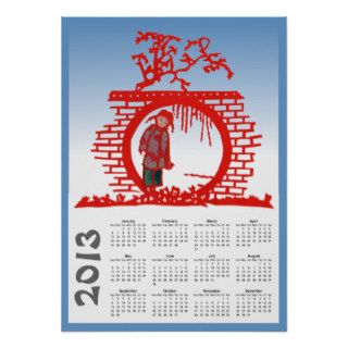 2013 chinese year calendar print