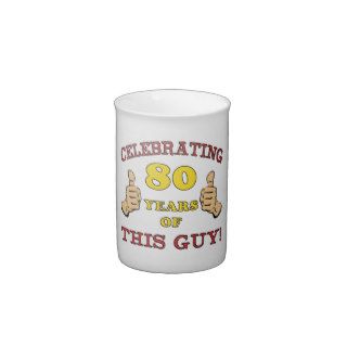 80th Birthday Gift For Him Porcelain Mug