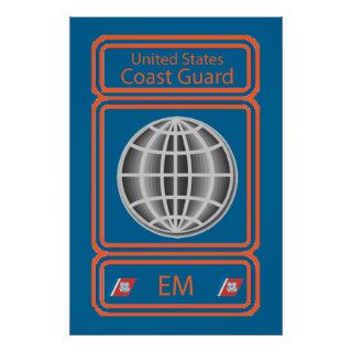 Coast Guard Electrician's Mate Poster
