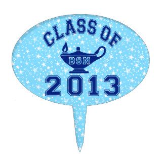 Class Of 2013 BSN Cake Picks