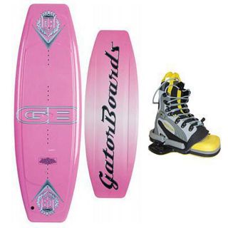 Gator Women's Lexy 125cm Wakeboard and Bindings (Size 5 7) Gator Water Skis & Wakeboards