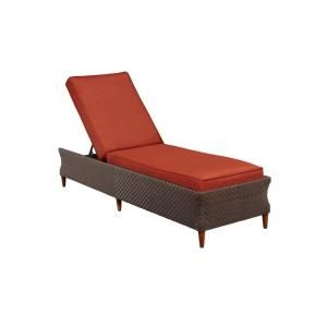 Brown Jordan Marquis Patio Chaise Lounge in Cinnabar M12110 C 5