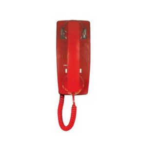 Viking Wall Phone without Dial Pad   Red VK K 1500P W