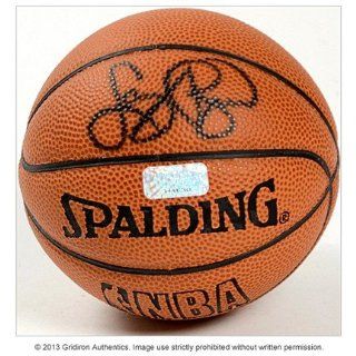 Larry Bird Autographed Ball   6 Inch Mini   Autographed Basketballs Sports Collectibles