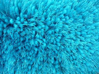 shiny shaggy rugs ( All size and all colors) Shag viscose solid, Turquoise, ~ 8 x 11 Feet   Hand Tufted Rugs