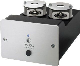 Pro Ject Audio   Tube Box SE II   Tube Phono preamplifier (MM and MC)   Silver 
