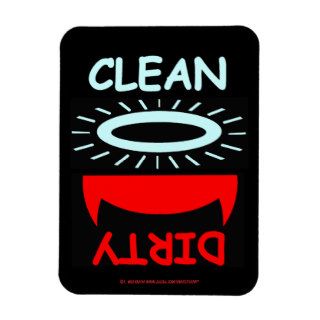 Christian Clean Dirty Dishwasher Magnet Funny