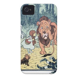 Vintage Wizard of Oz Characters Yellow Brick Road iPhone 4 Case Mate Case