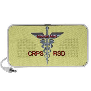 CRPS RSD Medical Alert Doodle iPhone Speaker