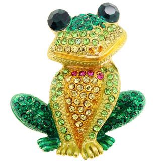 Green Frog Animal Brooch Brooches & Pins
