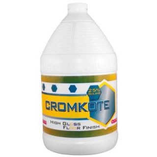 Crossco 128 oz. Cromkote High Gloss Floor Finish CK032 4