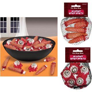 Bloody Body Parts Assortment Body Props (5 per package) Toys & Games
