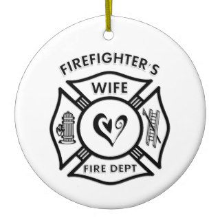 Firefighter's Wife Ornament