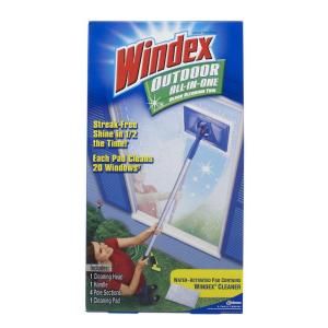 Windex Outdoor All In One Glass Cleaning Tool Kit (6 Pack) 70117