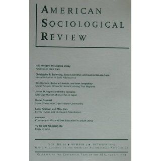 American Sociological Review   Volume 70, Number 6   December 2005 Various Authors, Bennet A. Zelner Witold J.Henisz Books