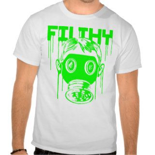 Dubstep Filthy Gas Mask Tees