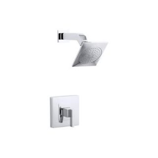 KOHLER Loure 1 Handle Shower Faucet Trim in Chrome T14670 4 CP