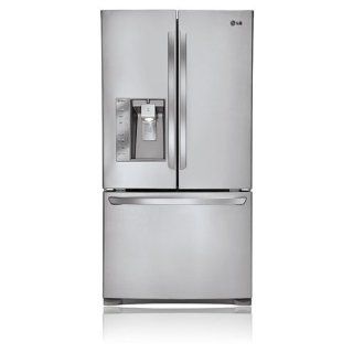 LG LFX25991ST 24.6 Cu. Ft. Stainless Steel Counter Depth French Door Refrigerator   Energy Star Appliances