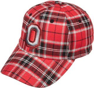 NCAA Men's Ohio State Buckeyes Metro Cap (Red Plaid, One Size)  Sports Fan Baseball Caps  Sports & Outdoors