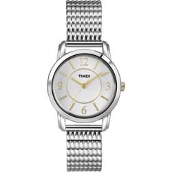 Timex Women's Elevated Dress Watch with Silver Dial Classics Women's Timex Watches
