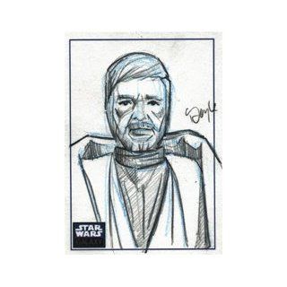 Star Wars Galaxy Series 6 Sketch Card by Kevin Doyle Entertainment Collectibles