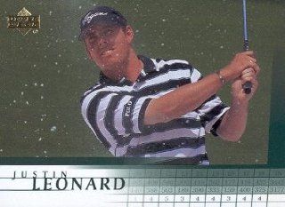 2001 Upper Deck Golf #16 Justin Leonard RC Trading Card at 's Sports Collectibles Store