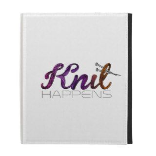 Knit happens iPad case