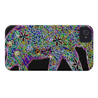 psychedelic elephant iPhone 4 covers