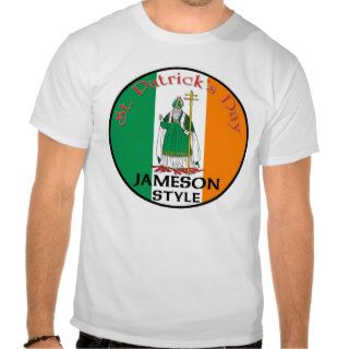 St. Patrick's Day   Jameson Style Shirts
