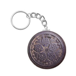 japanese flower cover key chains