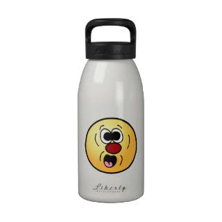 Excited Smiley Face Grumpey Water Bottles