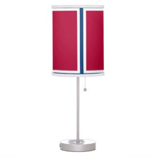 Red White and Blue Lamp
