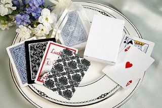 Las Vegas Theme Personalized Playing Card Wedding Favors Health & Personal Care