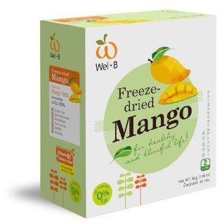 Wel B Dried Fruit  Mango 100% Natural 30 g 