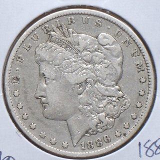 1886 O Morgan Silver Dollar Authentic  Collectible Coins  