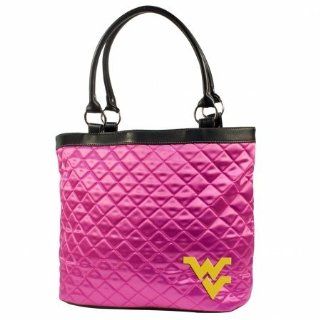 NCAA West Virginia University Pink Quilted Tote  Sports Fan Tot  Sports & Outdoors