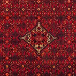 Persian Hand knotted Tribal Hamadan Red/ Blue Wool Rug (6'10 x 9'10) 7x9   10x14 Rugs
