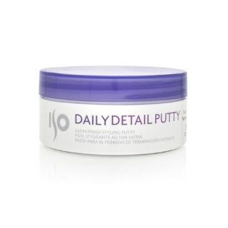 Iso Daily Detail Putty   Satin Finish Styling Putty from ISO [2.5 oz.]  Hair Styling Creams  Beauty