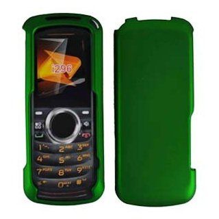 Green Rubberized Protector Case for Motorola i296 