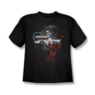 Speed Racer   Team Speed Youth T Shirt In Black Clothing