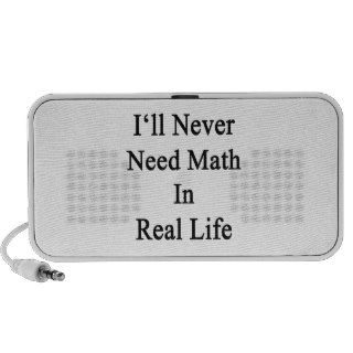 I'll Never Need Math In Real Life Travel Speaker