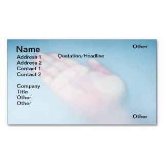 Behind glass business card template