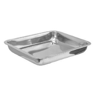 12.5" x 10.5" x 1.75" Stainless Steel Tray Medical Tattoo Dental Piercing Health & Personal Care